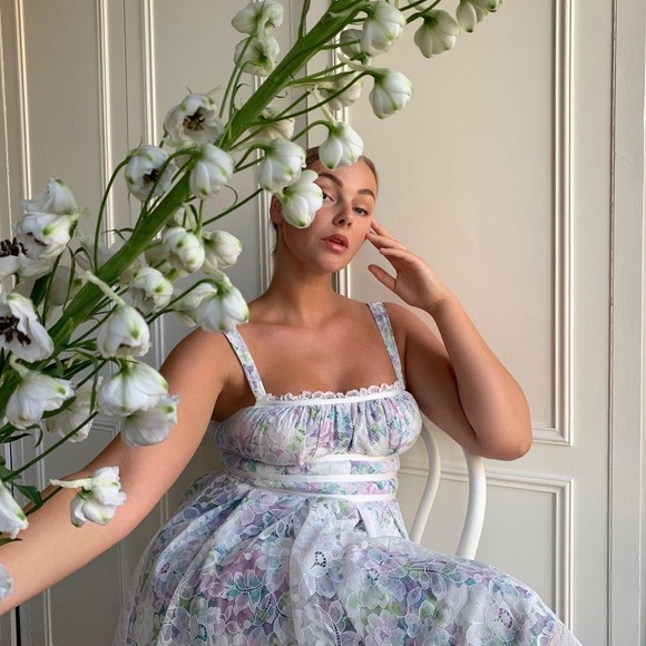 For Love & Lemons Loretta Mini Dress - Picture 3 of 10